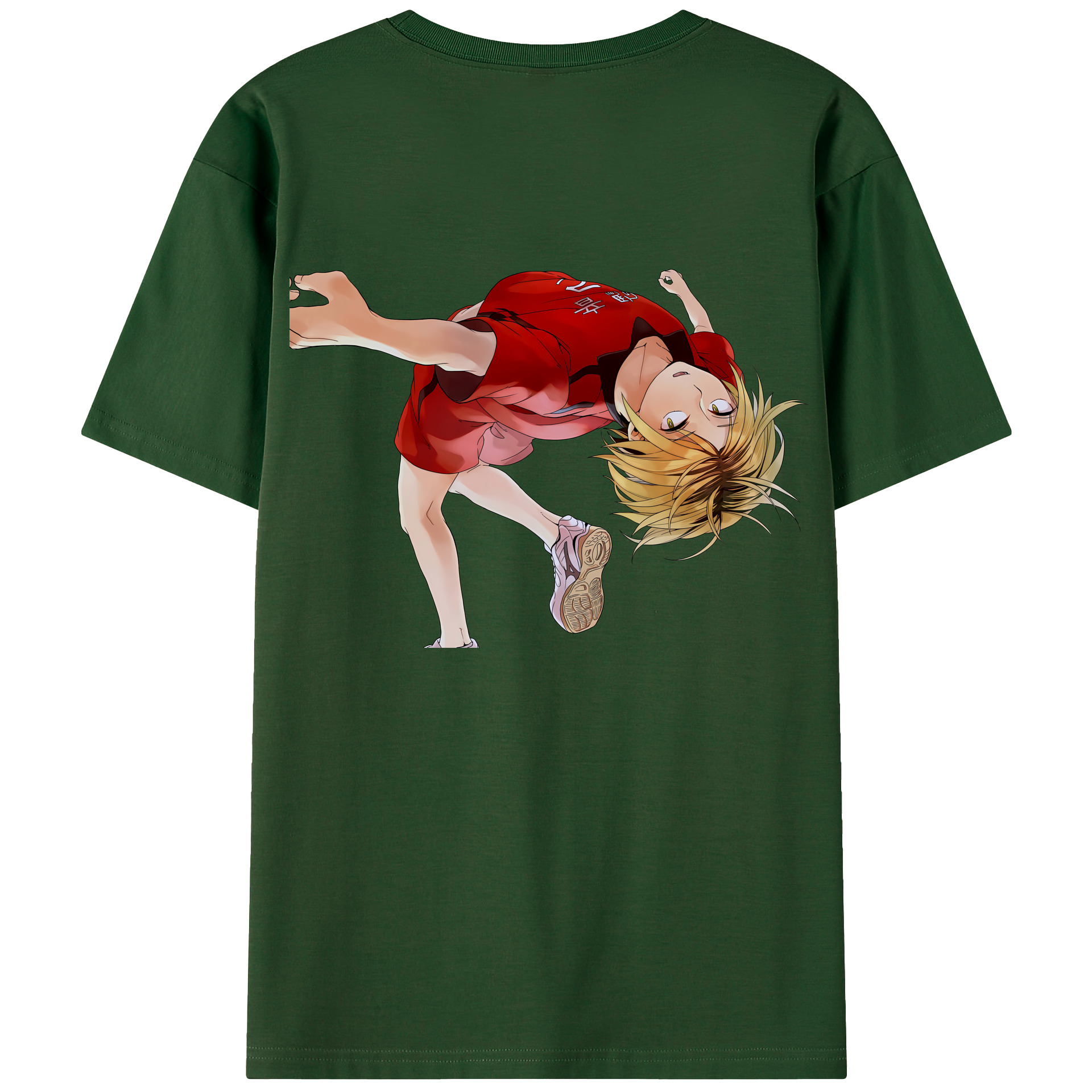 （画像用） ハイキュー!! Haikyu!! 綿100％半袖Tシャツ（背面プリント）